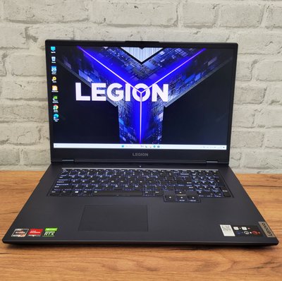 Ігровий ноутбук Lenovo Legion 5 17ACH6H  17.3" FullHD 144Hz / Ryzen 7 5800H / RTX 3060 / 16 GB DDR4/ SSD 1 ТБ #968 фото