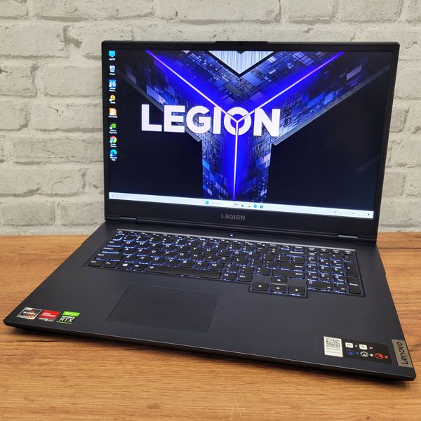Ігровий ноутбук Lenovo Legion 5 17ACH6H  17.3" FullHD 144Hz / Ryzen 7 5800H / RTX 3060 / 16 GB DDR4/ SSD 1 ТБ #968 фото