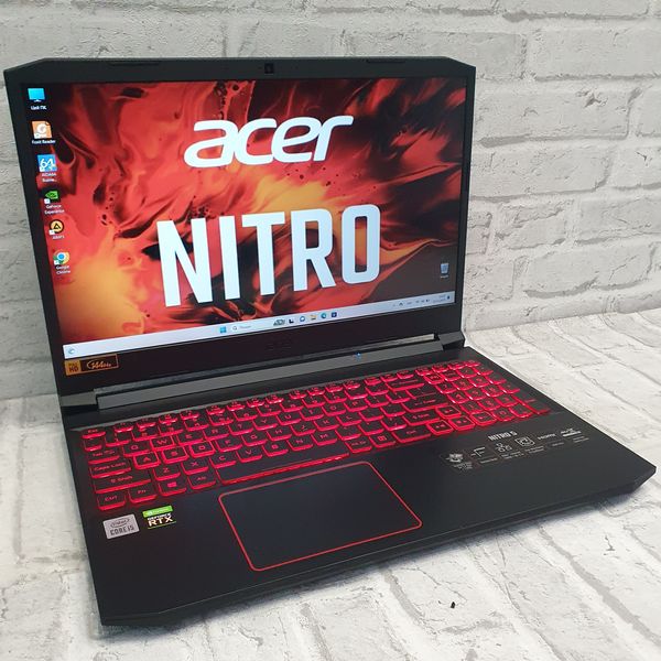 Ігровий ноутбук Acer Nitro 5 AN515-55-57BK 15.6" FHD 144гц / Intel Core i5-10300H / Nvidia Geforce RTX3050 / 16гб DDR4 / 512гб SSD #857 фото