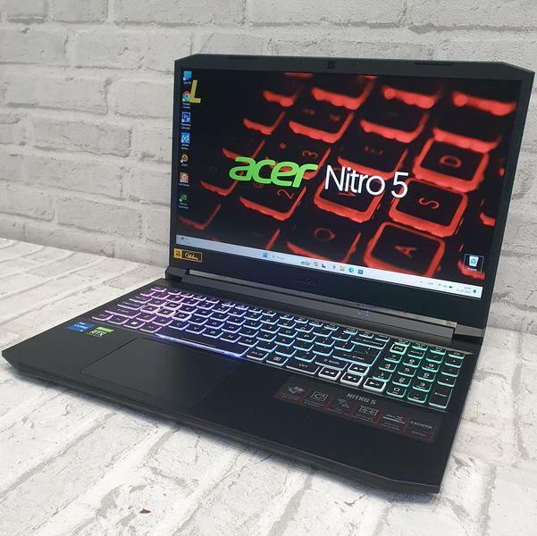 Ігровий ноутбук Acer Nitro 5 AN515-57-51RC 15.6" FHD 144гц / Intel Core i5-11400H / Nvidia Geforce RTX3050 / 16гб DDR4 / 512гб SSD #832 фото