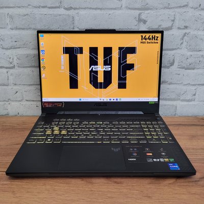 Ігровий ноутбук ASUS TUF Gaming F15 FX50ZI 15.6" FHD (1920x1080) 144 Гц / Nvidia Geforce RTX 4070 8гб / Intel Core I7-12700H / 16Гб DDR4 / 1Тб SSD #982 фото