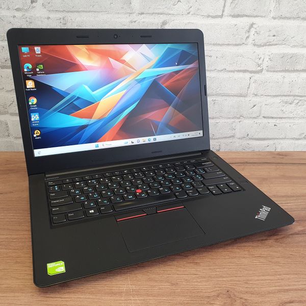 Ігровий ноутбук Lenovo ThinkPad E470 14" FHD / Intel Core i7-7500U / GeForce 940MX / 8гб DDR4 / 256гб SSD #ThinkPad20H100 фото