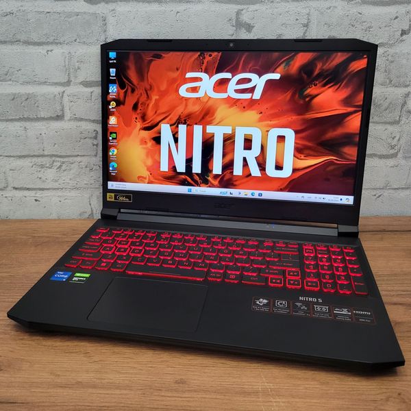 Ігровий ноутбук Acer Nitro 5 AN515-57-59EY 15.6" FHD 144гц / Intel Core i5-11400H / Nvidia Geforce GTX 1650 / 16гб DDR4 / 512гб SSD #1004 фото