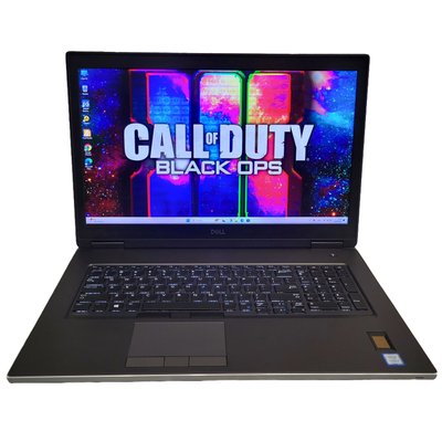 Игровой ноутбук Dell Precision 7740 17.3" FHD / Intel® Core™ i5-9400H / RTX3000-6gb / 16гб ОЗУ / 512гб SSD #918 фото
