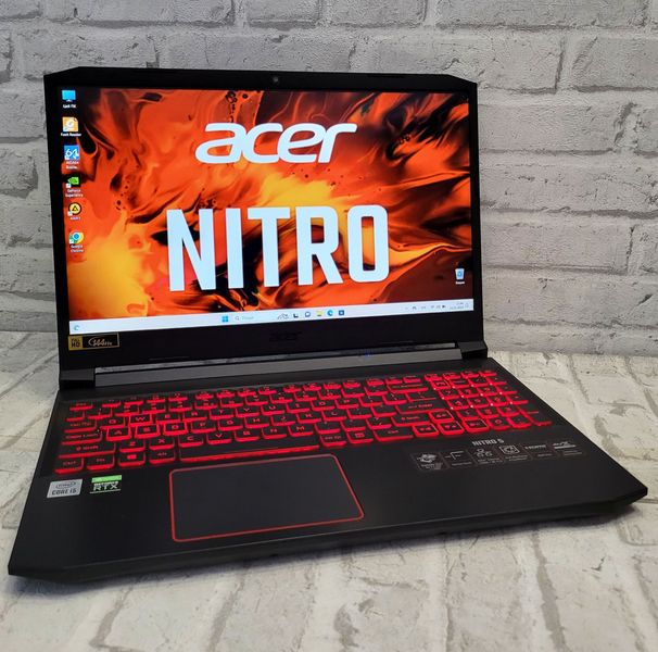 Ігровий ноутбук Acer Nitro 5 AN515-55-57BK 15.6" FHD 144гц / Intel Core i5-10300H / Nvidia Geforce RTX 3050 Ti / 16гб DDR4 / 512гб SSD #892.1 фото