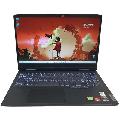 Игровой ноутбук Lenovo IdeaPad Gaming 3 15ARH7 15.6" FHD 120гц / AMD Ryzen 5-7535HS / Nvidia Geforce RTX2050 / 8гб DDR5 / 512гб SSD #847 фото