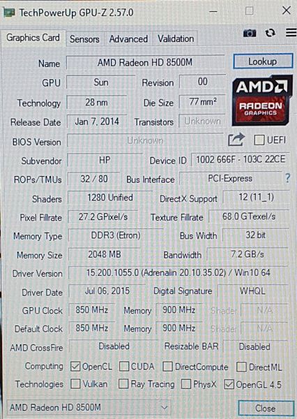 Ноутбук HP 15-g008sr 15.6" HD / AMD A8-6410 / Radeon HD 8500 2gb / 4гб DDR3 / 128гб SSD #HP 15-g008sr фото