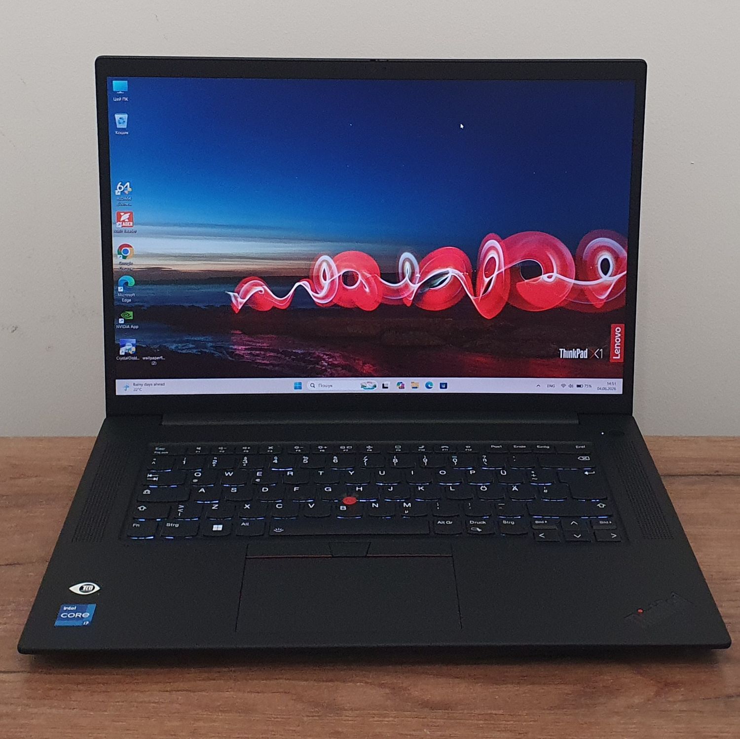 Купити БВ Ігровий ноутбук Lenovo ThinkPad P1 Gen 5 16