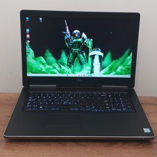 БВ Ігровий ноутбук Dell Precision 7710 17.3" FHD / Intel Core i5-6300HQ / AMD Radeon R9 M390X / 16гб DDR4 / 128гб SSD + 500гб HDD  #3102 16/512 фото