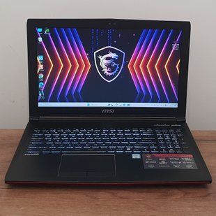 БВ Ігровий ноутбук MSI GP65MVR 6RF Leopard 15.6" FHD / Nvidia Geforce GTX 1060 / Intel Core i7-6700HQ / 16гб DDR4 / 128гб SSD + 500гб HDD #3212 фото