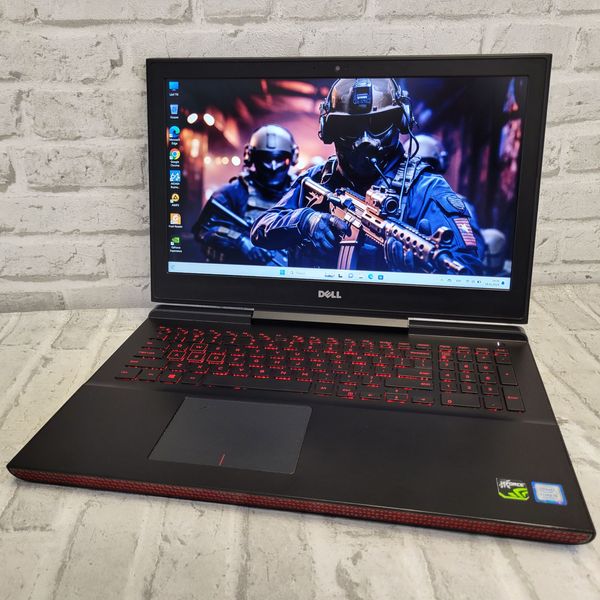 Ігровий ноутбук DELL Inspiron 15 7000 Gaming 15.6" FHD / Intel Core i5-7300HQ / Nvidia GeForce GTX 1050 4гб / 16гб DDR4 / 128гб SSD+ 500гб HDD #900 фото