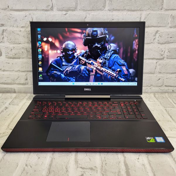 Игровой ноутбук DELL Inspiron 15 7000 Gaming 15.6" FHD / Intel Core i5-7300HQ / Nvidia GeForce GTX 1050 4гб / 16гб DDR4 / 128гб SSD+ 500гб HDD #900 фото