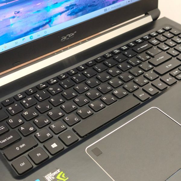 БВ Ноутбук Acer Aspire 7 A715-71G / 15.6" Full HD IPS / Intel Core i5-7300HQ / GeForce GTX 1050 / 16гб DDR4 / 256гб SSD + 500гб HDD #3472  фото