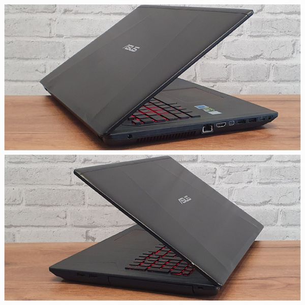 Игровой ноутбук ASUS FX753VE 17.3 FHD / i7-7700HQ / GTX1050ti 4gb / 16гбDDR4 / 256 SSD + 500gb HDD AsusROG i7-7.1050 фото