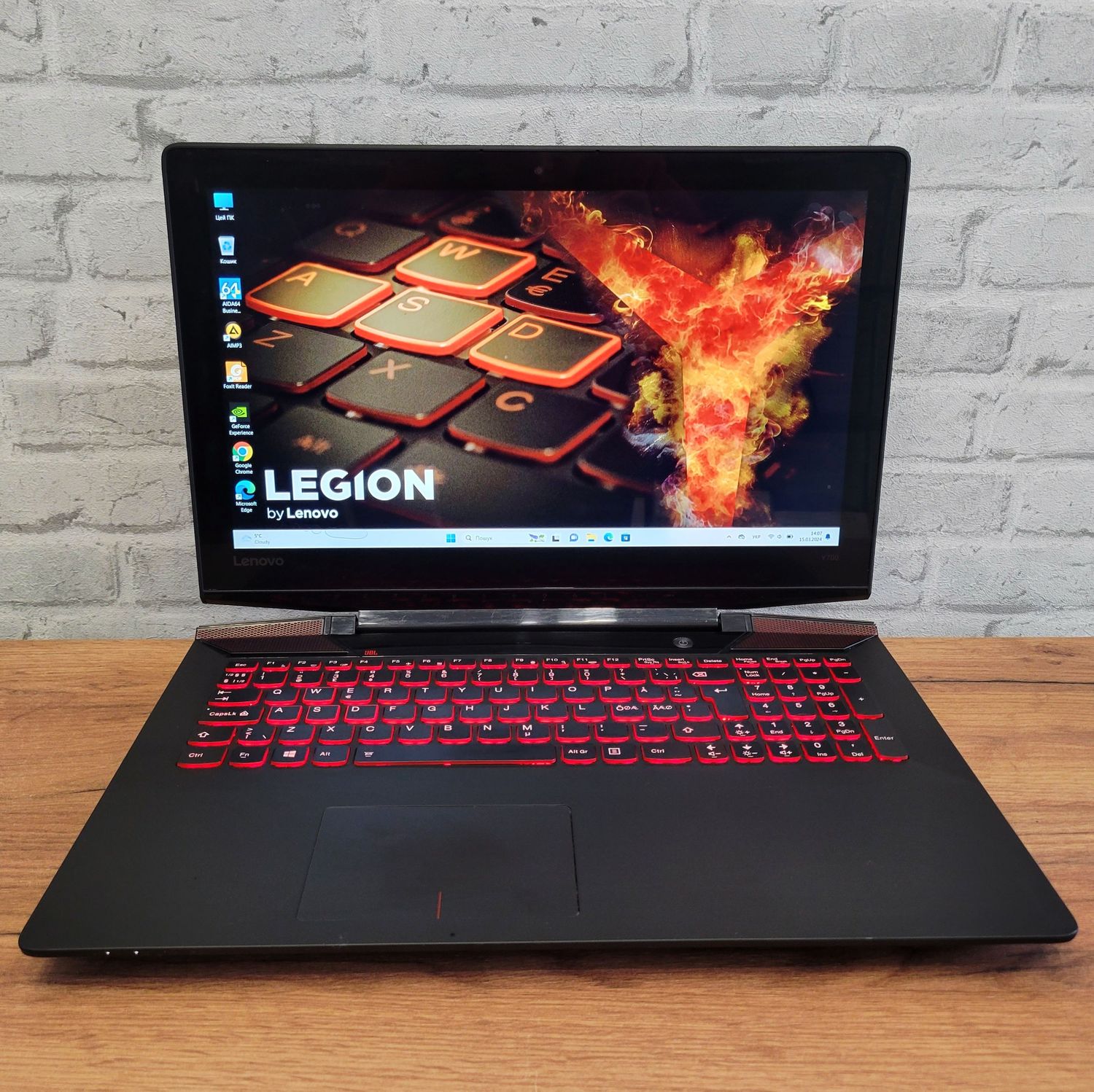 Купить Игровой ноутбук Lenovo Legion Y700-15ISK 15.6