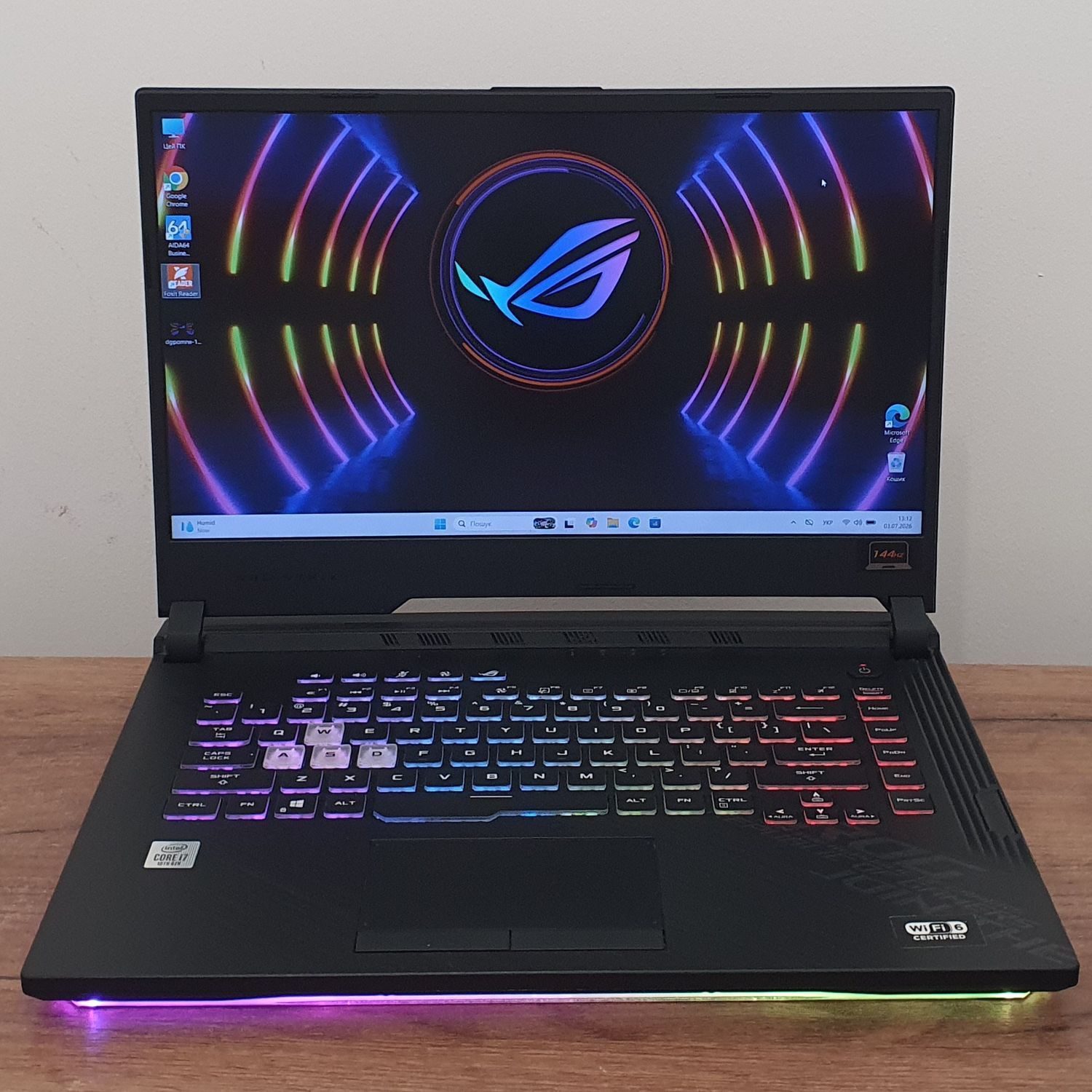 Купити БВ Ігровий ноутбук ASUS ROG Strix G512LW 15.6