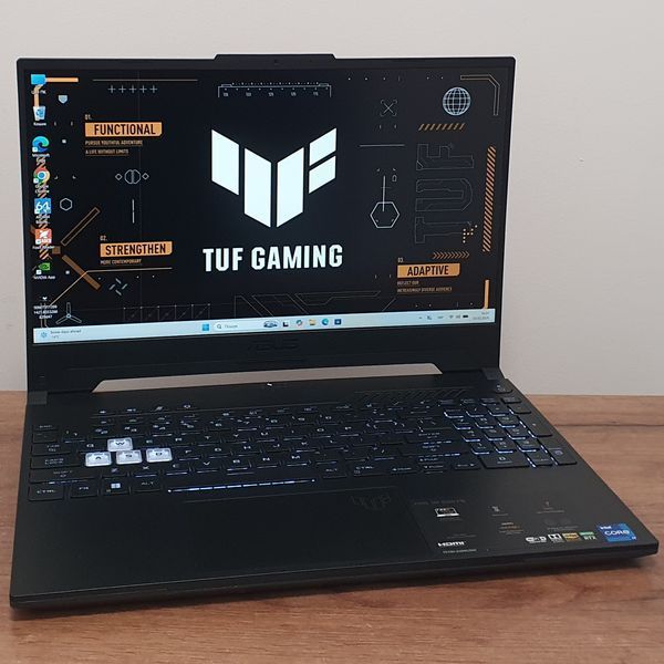 БУ Игровой ноутбук Asus Tuf Dash F15 FX517Z 15.6" FHD 144гц / Nvidia Geforce RTX3070 / Intel Core i7-12650H / 16гб DDR5 / 512гб SSD #2152 фото