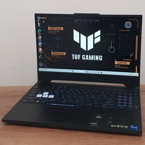 БУ Игровой ноутбук Asus Tuf Dash F15 FX517Z 15.6" FHD 144гц / Nvidia Geforce RTX3070 / Intel Core i7-12650H / 16гб DDR5 / 512гб SSD #2152 фото