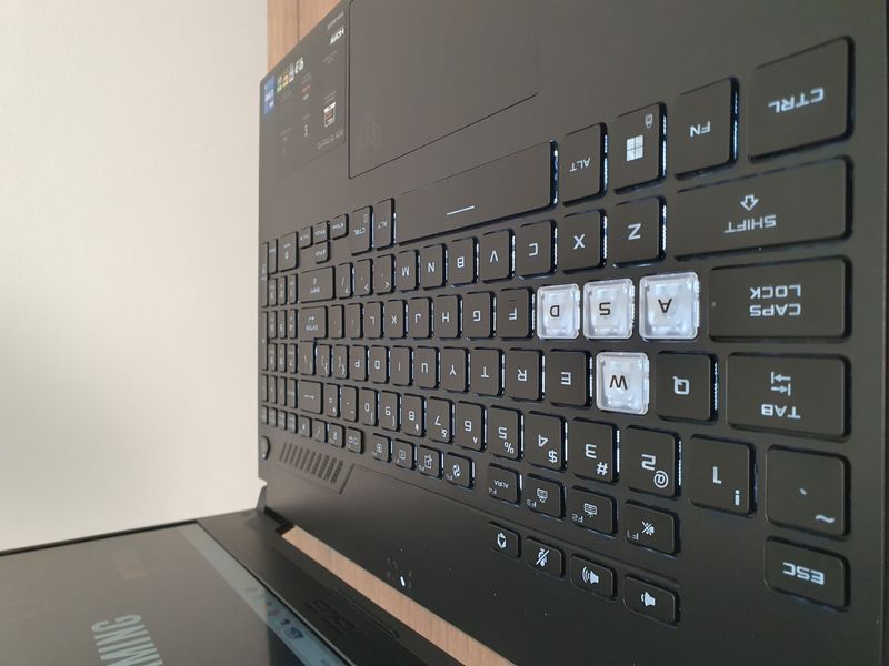 БУ Игровой ноутбук Asus Tuf Dash F15 FX517Z 15.6" FHD 144гц / Nvidia Geforce RTX3070 / Intel Core i7-12650H / 16гб DDR5 / 512гб SSD #2152 фото