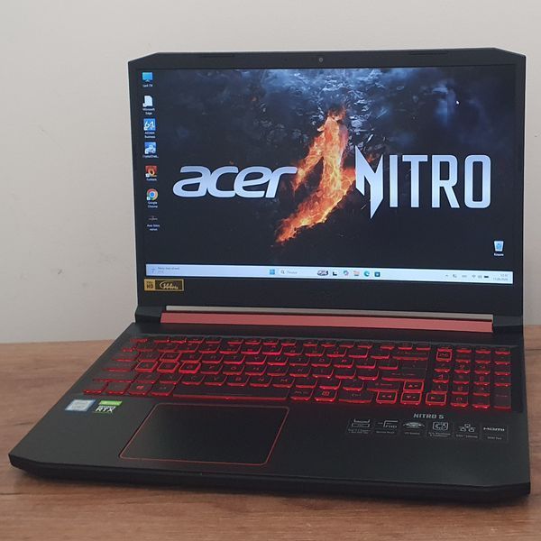 БУ Игровой ноутбук Acer Nitro AN515-54-7476 15.6" FHD 144гц / Intel Core i7-9750H / Nvidia Geforce RTX2060-6гб / 16гб DDR4 / 256гб SSD + 750гб HDD #3153 фото