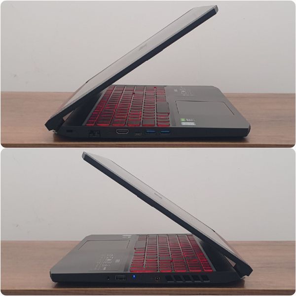 БУ Игровой ноутбук Acer Nitro AN515-54-7476 15.6" FHD 144гц / Intel Core i7-9750H / Nvidia Geforce RTX2060-6гб / 16гб DDR4 / 256гб SSD + 750гб HDD #3153 фото