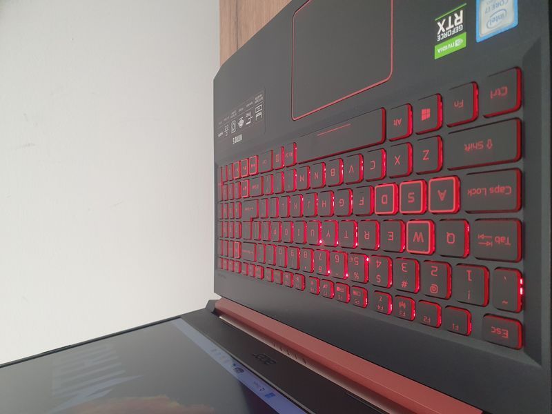 БУ Игровой ноутбук Acer Nitro AN515-54-7476 15.6" FHD 144гц / Intel Core i7-9750H / Nvidia Geforce RTX2060-6гб / 16гб DDR4 / 256гб SSD + 750гб HDD #3153 фото