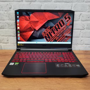 Игровой ноутбук Acer Nitro AN515-55 15.6" FHD 144гц / Intel Core i5-10300H / Nvidia Geforce GTX1650 / 16гб DDR4 / 512гб SSD  #i5 10\1650 фото