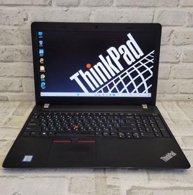 Ноутбук Lenovo ThinkPad E570 15.6" HD / Intel Core i3-6006U / 8гб DDR4 / 128гб SSD + 250gb HDD  #ThinkPad фото