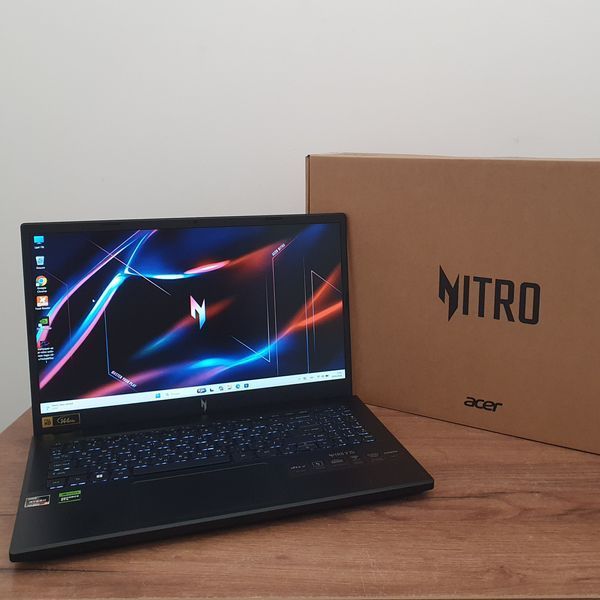 БВ Ігровий Ноутбук Acer Nitro ANV15-41 15.6" FHD 144гц / AMD Ryzen 5 7535HS / Nvidia Geforce RTX4060 8гб / 16гб DDR5 / 512гб SSD #3214 фото