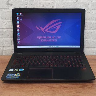 БУ Игровой ноутбук Asus ROG GL552VX 15.6" FHD / GTX950M / i7-6700HQ / 16гб DDR4 / 128гб SSD + 500гб HDD #1779 фото