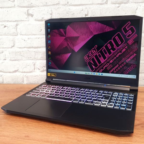 Ігровий ноутбук Acer Nitro 5 AN515-57 15.6"FHD 144 Гц / Intel Core i5-11400H / Nvidia Geforce RTX3060 6gb / 16гб DDR4 / 512 гб SSD #1260 фото