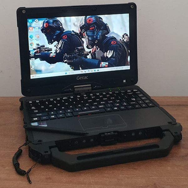 БВ Захищений ноутбук трансформер Getac V110G3 11.6" HD Touch / i7-6500U / 16гб ОЗУ / 256гб SSD / 2 батареї  #3208.2 фото