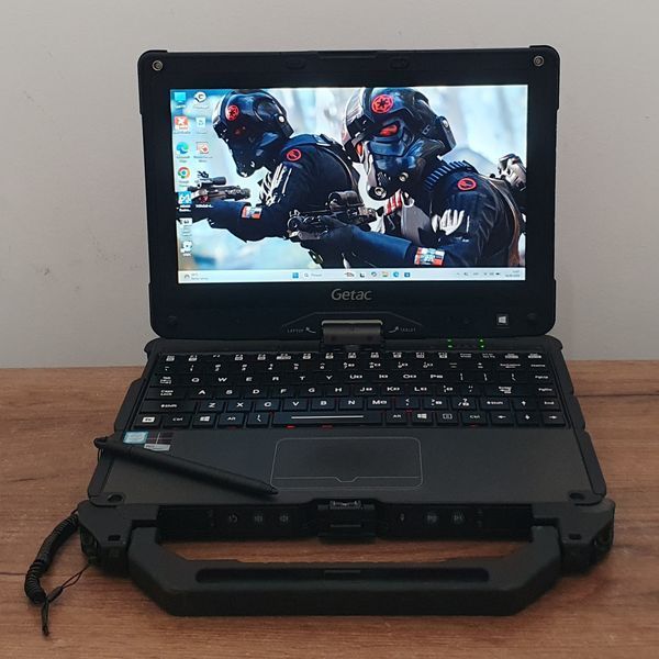 БВ Захищений ноутбук трансформер Getac V110G3 11.6" HD Touch / i7-6500U / 16гб ОЗУ / 256гб SSD / 2 батареї  #3208.2 фото