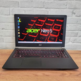 Игровой ноутбук Acer Nitro VN7-591G 15.6" FHD / Intel Core i7-4710HQ / Nvidia Geforce GTX860 / 8гб / 128гб SSD + 1000гб HDD VN7-591G фото