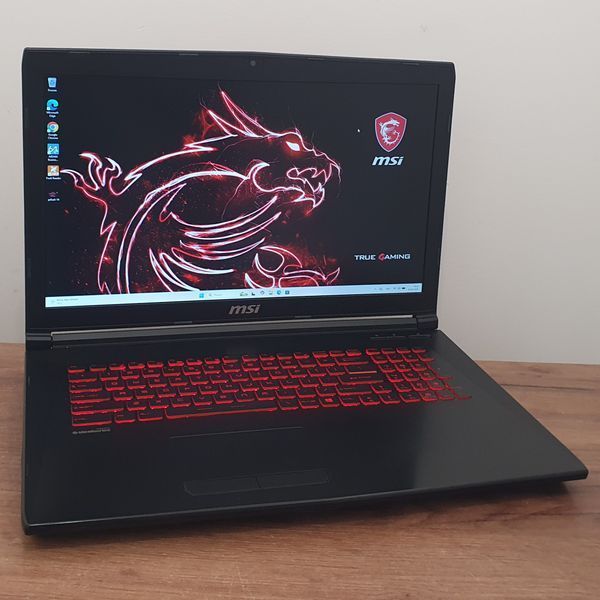 БУ Игровой ноутбук MSI GL72M 7RDX 17.3" FHD / Intel Core i7-7700HQ / Nvidia Geforce GTX1050 / 16гб DDR4 / 128гб SSD + 500гб HDD #3105 фото