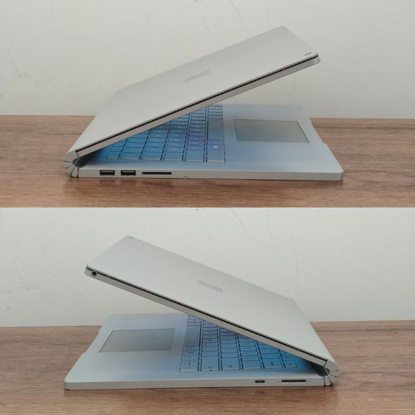 БУ Ноутбук Microsoft Surface Book 2 / 13.5" PixelSense Touch / Intel Core i7-8650U / GeForce GTX 1050 / 8гб RAM / 256гб SSD #3460 фото