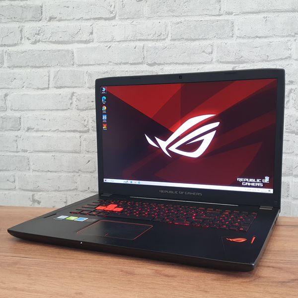 Ігровий ноутбук Asus ROG Strix 17.3 / i7-6700HQ / GTX1060 6gb / 16гбDDR5 / 128 SSD + 1TB HDD Asus ROG i7-6 1060-6gb фото