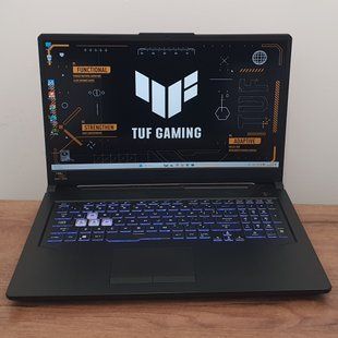 БУ Игровой ноутбук Asus TUF Gaming A17 FA706IH 17.3" FHD 144гц / AMD Ryzen 5 4600H / Nvidia Geforce GTX 1650 4gb / 16гб DDR4 / 512гб SSD #3021 фото