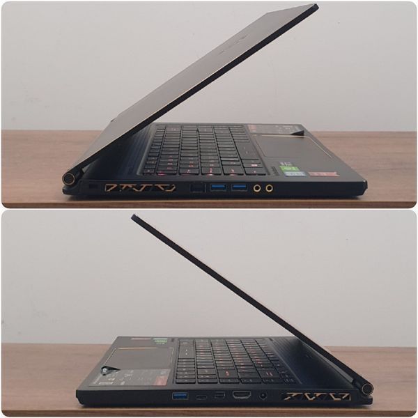 БВ Ігровий ноутбук MSI GS65 Stealth 8SE 15.6" 144гц / Nvidia RTX2060 6гб / Intel Core i7-8750H / 16гб DDR4 / 512гб SSD #3260 фото