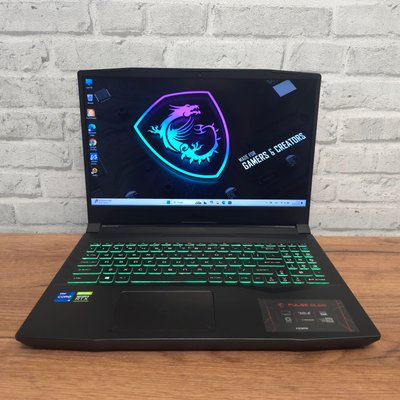 Ігровий ноутбук MSI Pulse GL66 12UСK 15.6" FHD / Intel Core i5-11400H / Nvidia RTX3050 / 16гб DDR4 / 512 гб SSD   #1220 фото