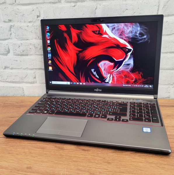 Ноутбук Fujitsu LifeBook E756 15.6" FHD IPS / Intel Core i5-6300U / 8гб DDR4 / 256гб SSD / 4g+WiFI LifeBook E756 i5 фото