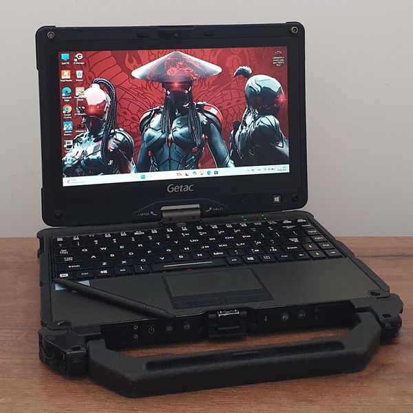 БВ Захищений ноутбук трансформер Getac V110G4 11.6" HD Touch / i7-7500U / 16гб ОЗУ / 256гб SSD / 2 батареї / 4G + WiFi #3230.1 фото