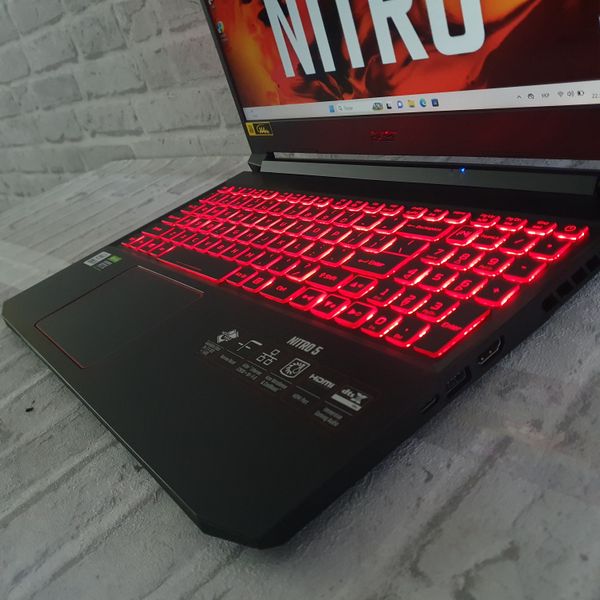 Игровой ноутбук Acer Nitro 5 AN515-55-57BK 15.6" FHD 144гц / Intel Core i5-10300H / Nvidia Geforce RTX3050 / 16гб DDR4 / 512гб SSD #857 фото