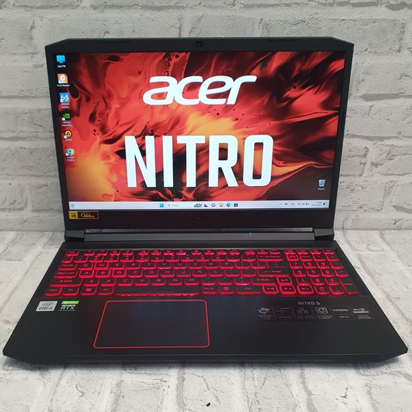 Ігровий ноутбук Acer Nitro 5 AN515-55-57BK 15.6" FHD 144гц / Intel Core i5-10300H / Nvidia Geforce RTX3050 / 16гб DDR4 / 512гб SSD #857 фото