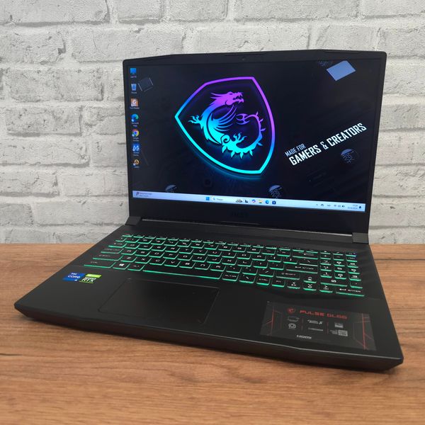 Ігровий ноутбук MSI Pulse GL66 12UСK 15.6" FHD / Intel Core i5-11400H / Nvidia RTX3050 / 16гб DDR4 / 512 гб SSD   #1220 фото