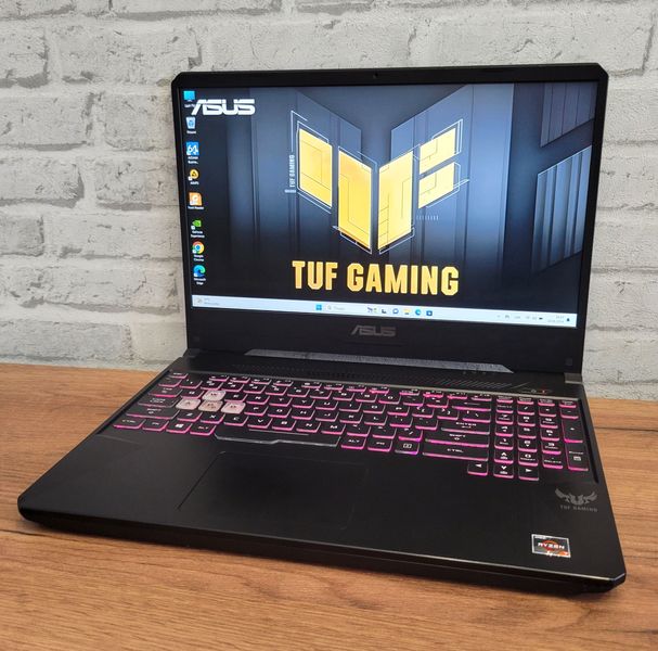 Ігровий ноутбук ASUS TUF Gaming FX505DV 15.6" 144гц / Ryzen 7 3750H / RTX2060 - 6gb / 16гб DDR4 / 256гб SSD + 500гб HDD #1089 фото