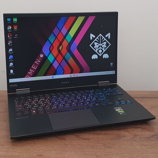 БУ Игровой ноутбук HP Omen 15-an0805no 15.6" FHD 144гц / AMD Ryzen 5 4600H / Nvidia Geforce GTX1660Ti 6гб / 16гб DDR4 / 512гб SSD #3167 фото