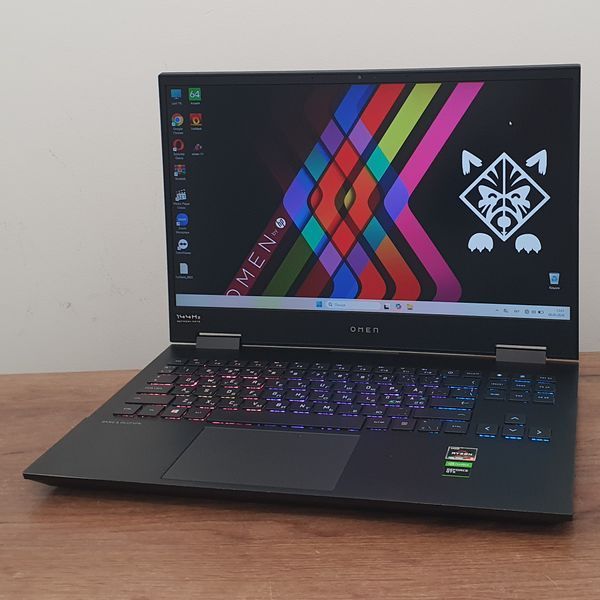 БУ Игровой ноутбук HP Omen 15-an0805no 15.6" FHD 144гц / AMD Ryzen 5 4600H / Nvidia Geforce GTX1660Ti 6гб / 16гб DDR4 / 512гб SSD #3167 фото
