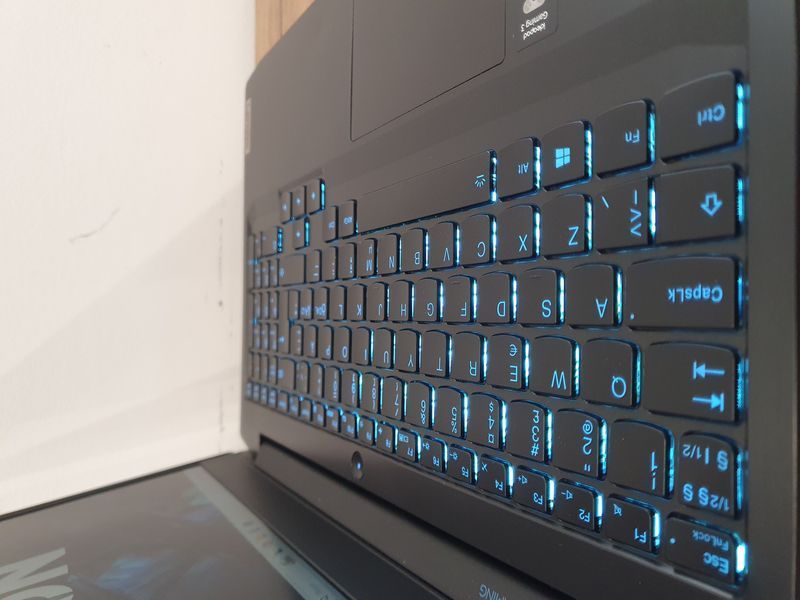 БВ Ігровий ноутбук Lenovo IdeaPadm Gaming 3 15.6" FHD / AMD Ryzen 5-5600H / Nvidia GTX1650 / 16гб DDR4 / 256гб SSD + 500гб HDD #2118 фото