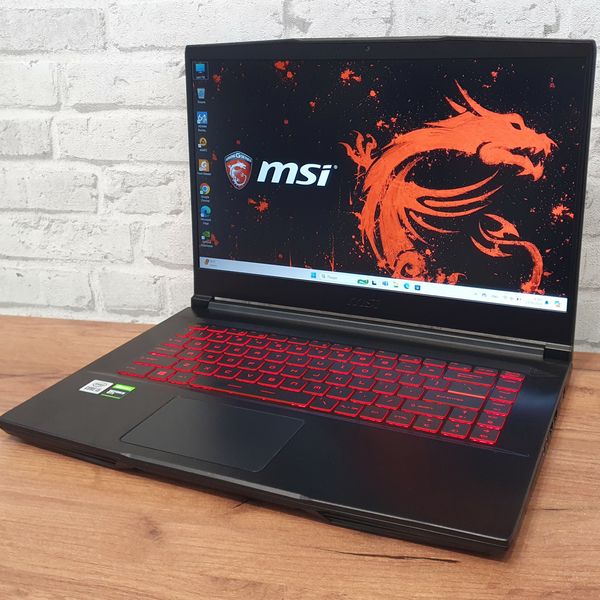 Ігровий ноутбук MSI GF63 Thin 10SC 15.6" FHD / Intel Core i5-10500H / Nvidia Geforce GTX1650 / 16гб DDR4 / 256гб SSD + 500гб HDD #1153 фото